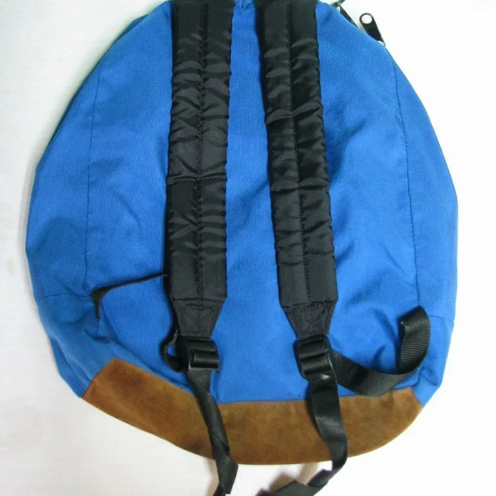 Vintage Eastpak Leather Bottom Backpack